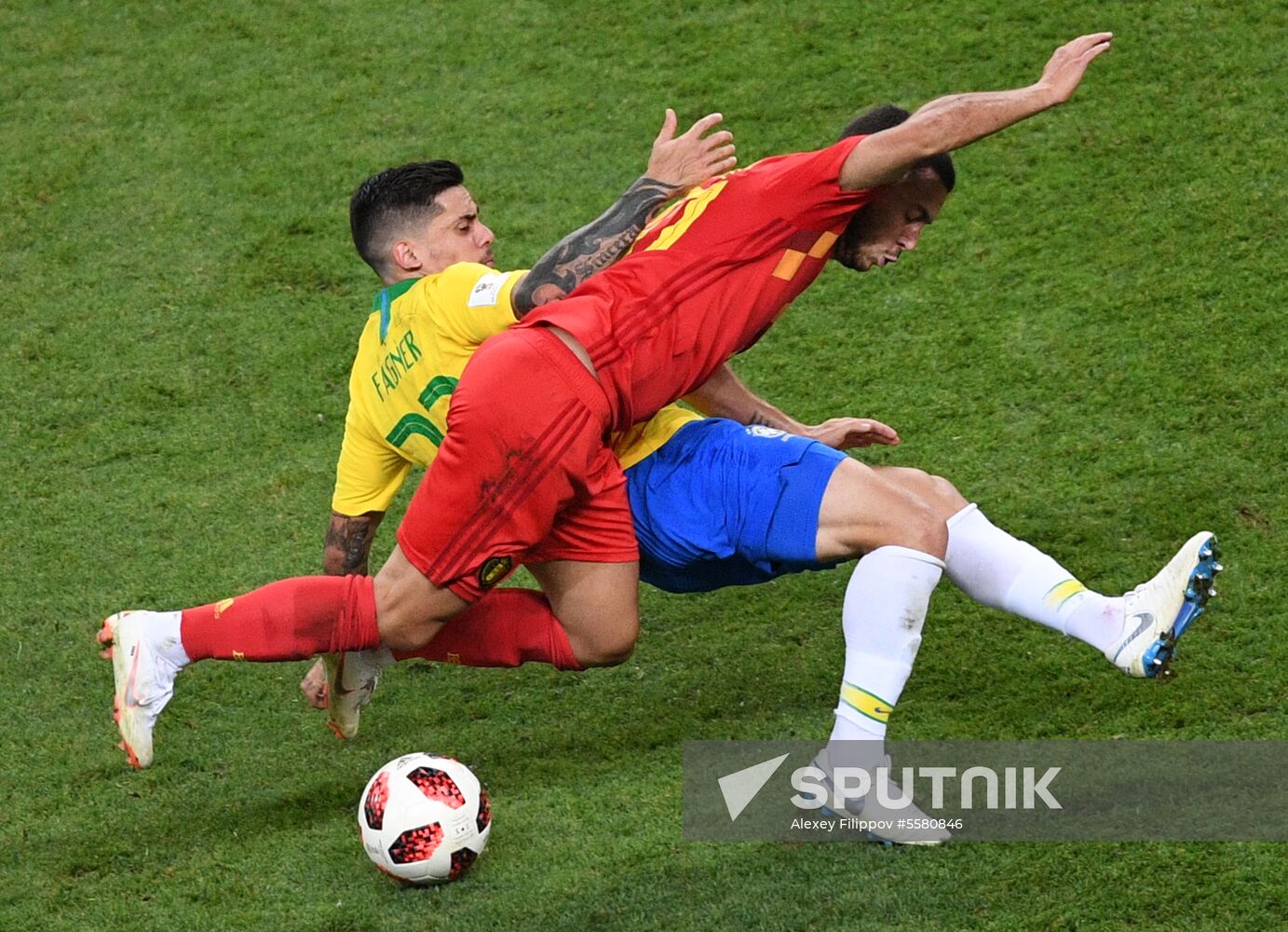 Russia World Cup Brazil - Belgium