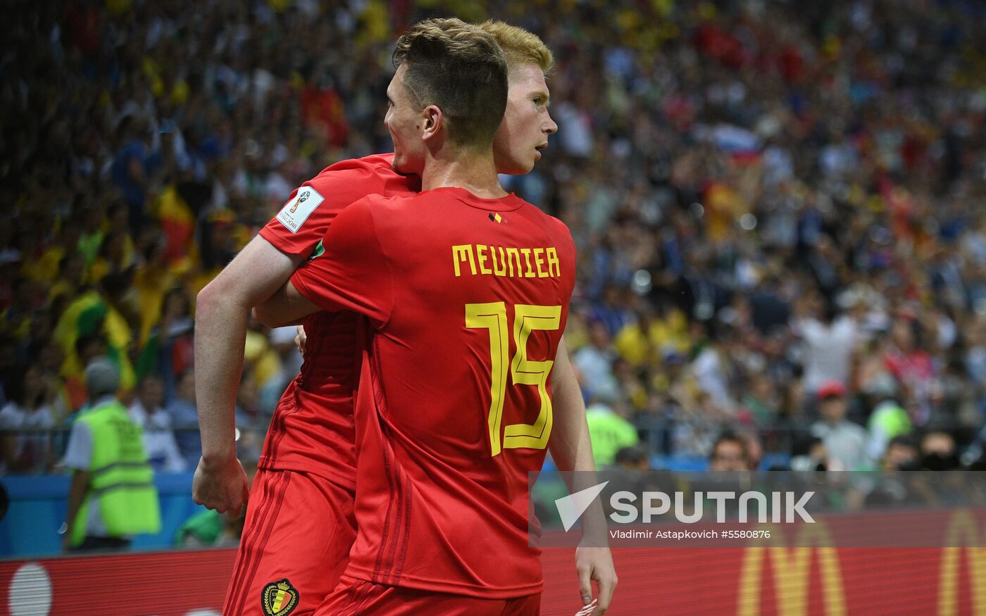Russia World Cup Brazil - Belgium