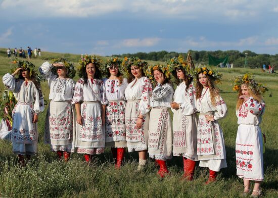 Ivan Kupala celebration in Ukraine