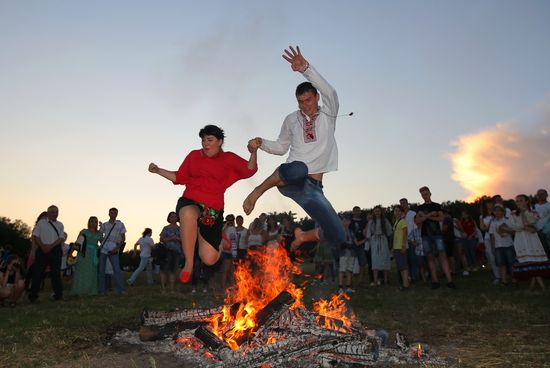 Ivan Kupala celebration in Ukraine