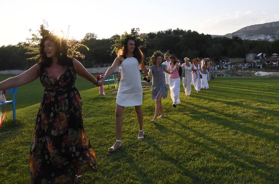 Ivan Kupala celebration in Ukraine
