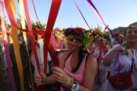 Ivan Kupala celebration in Ukraine