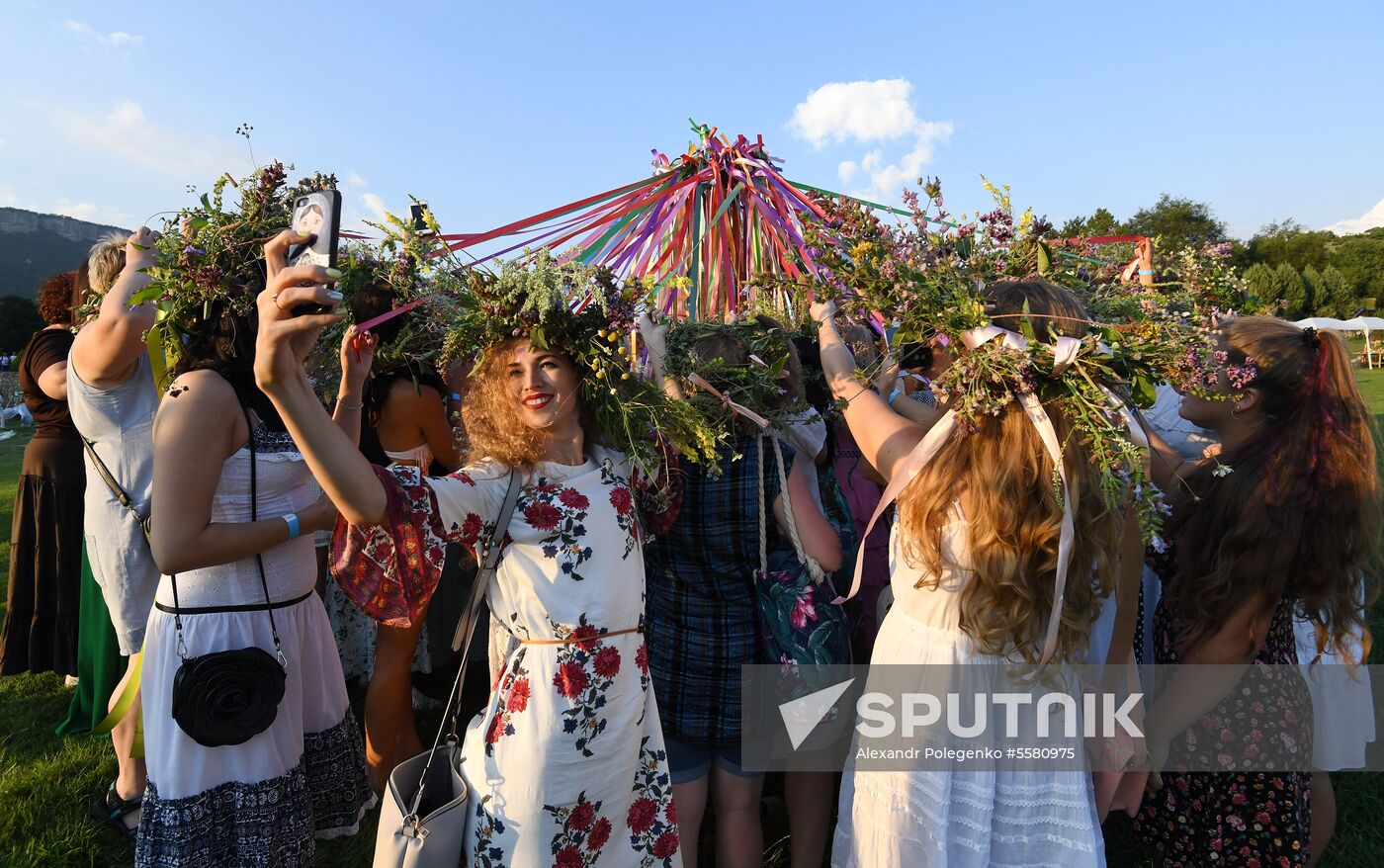 Ivan Kupala celebration in Ukraine