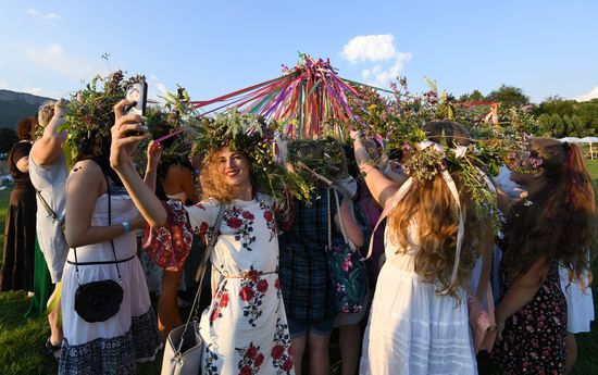 Ivan Kupala celebration in Ukraine
