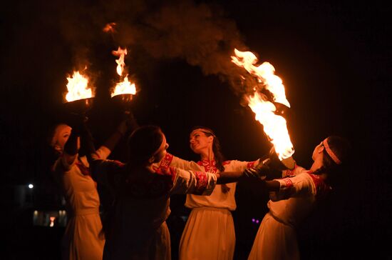 Ivan Kupala celebration in Ukraine