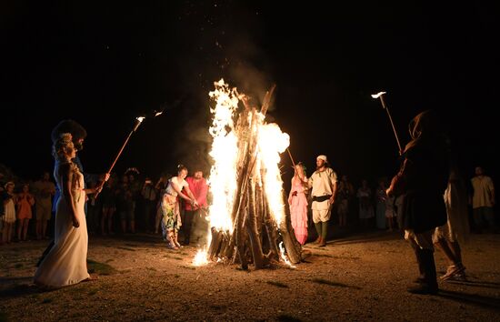 Ivan Kupala celebration in Ukraine