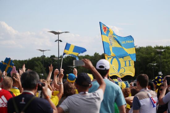Russia World Cup Sweden - England