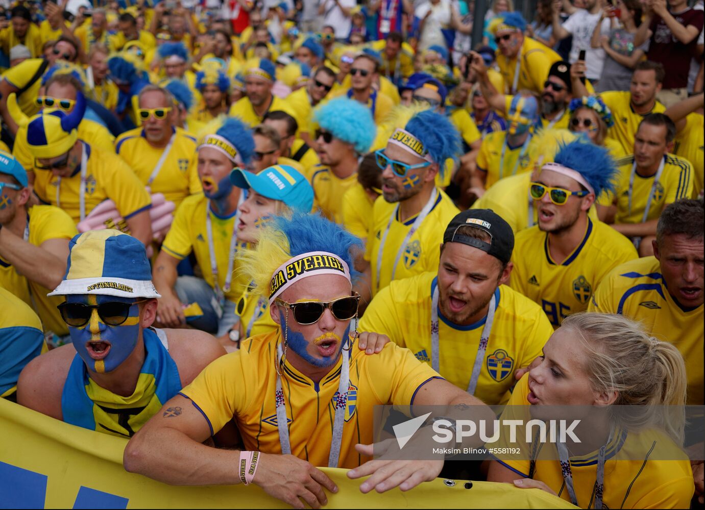 Russia World Cup Sweden - England