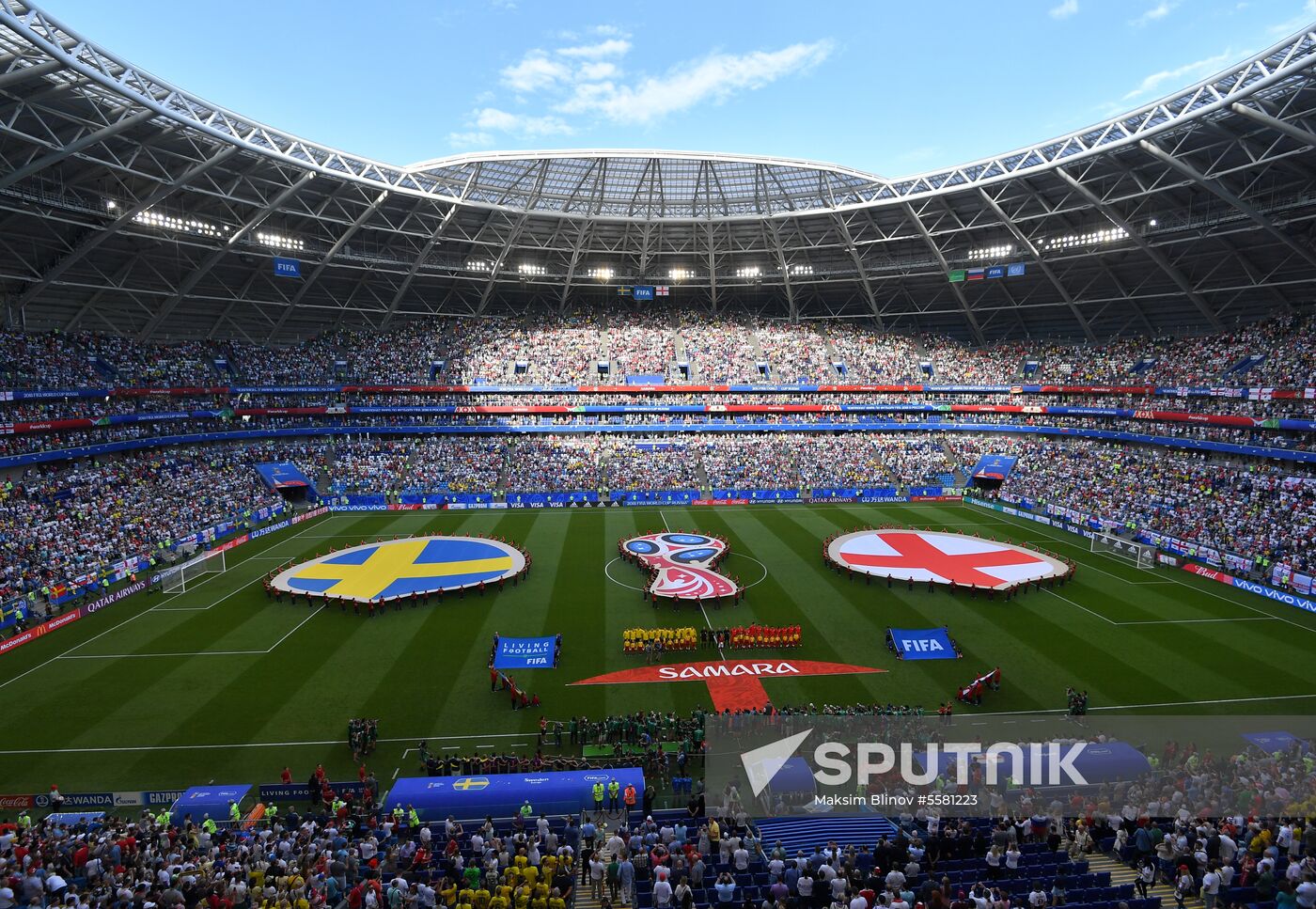 Russia World Cup Sweden - England