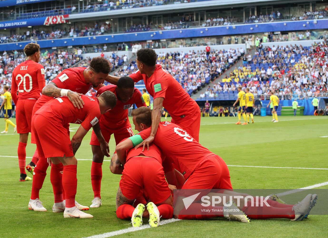 Russia World Cup Sweden - England