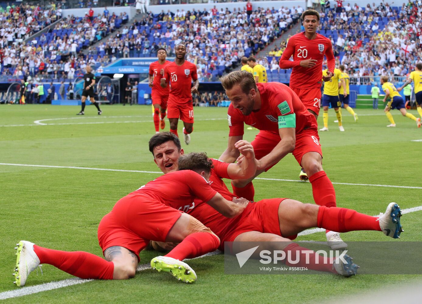 Russia World Cup Sweden - England