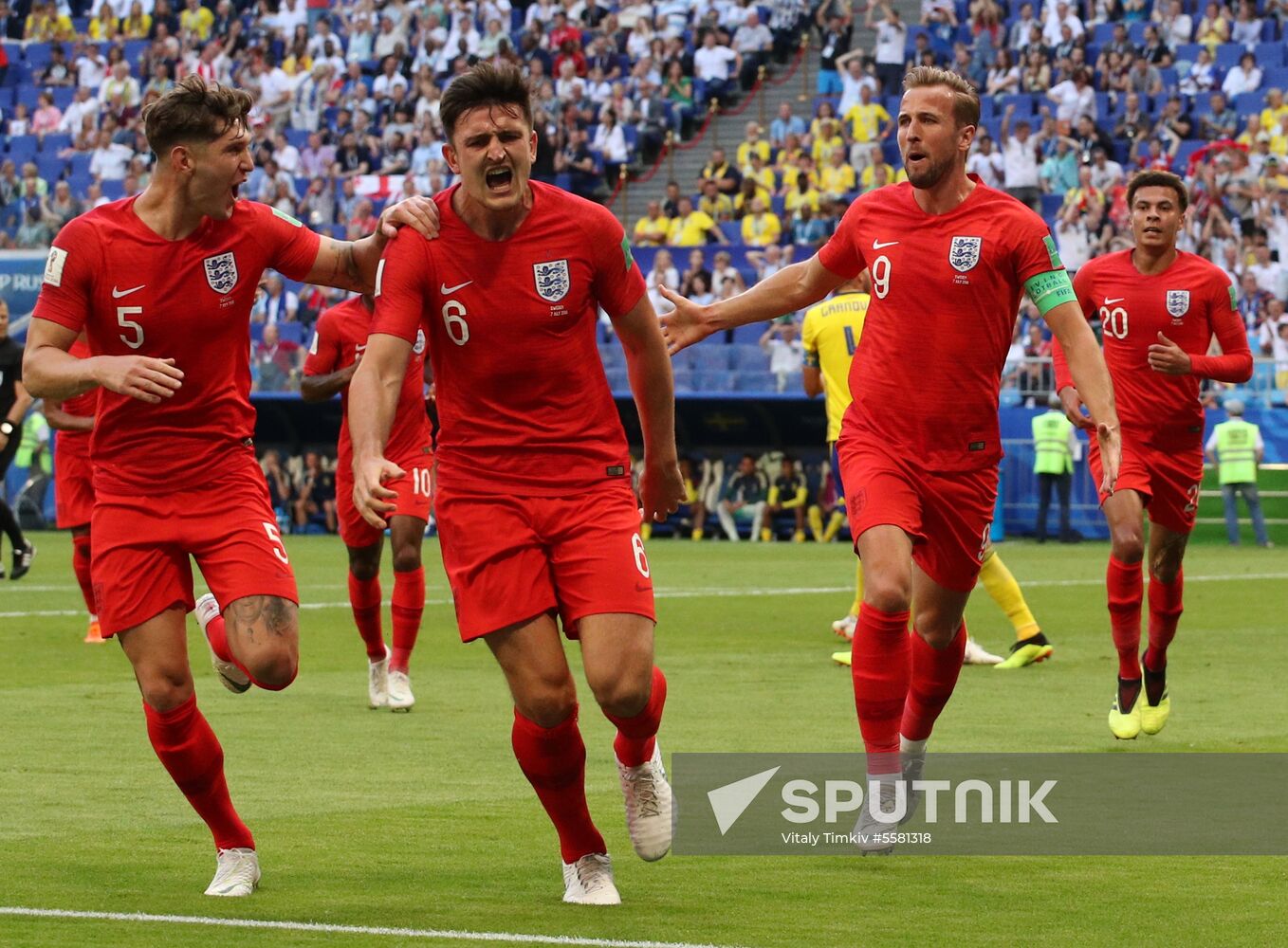 Russia World Cup Sweden - England