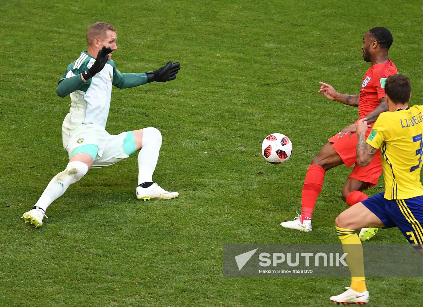 Russia World Cup Sweden - England