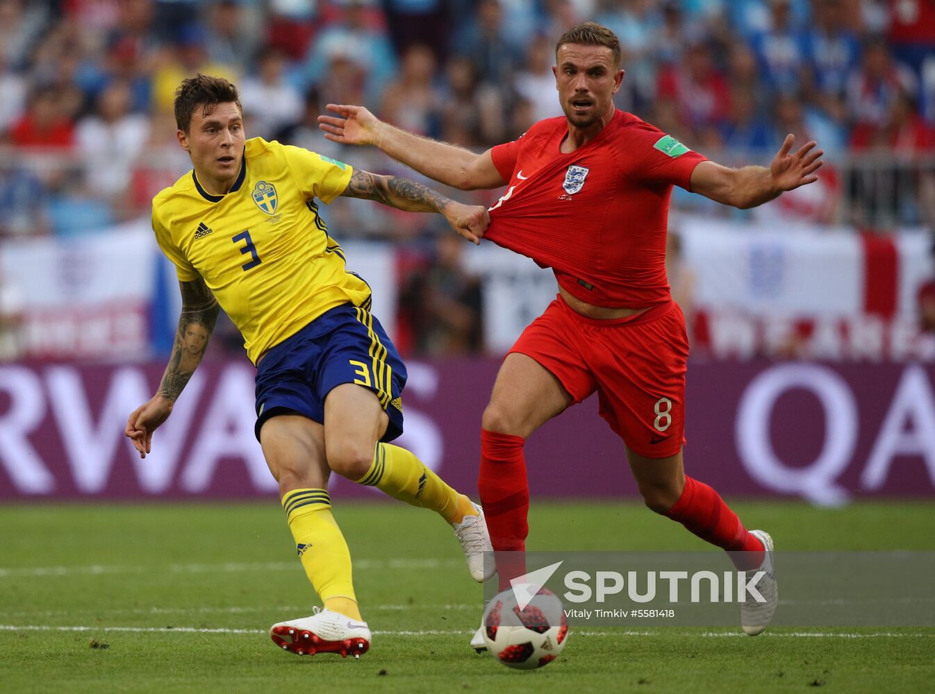 Russia World Cup Sweden - England