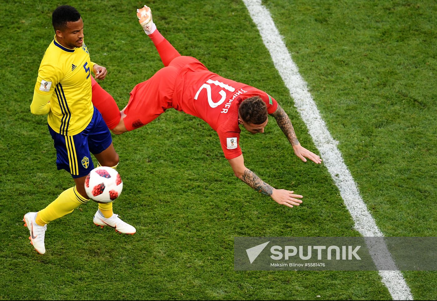 Russia World Cup Sweden - England