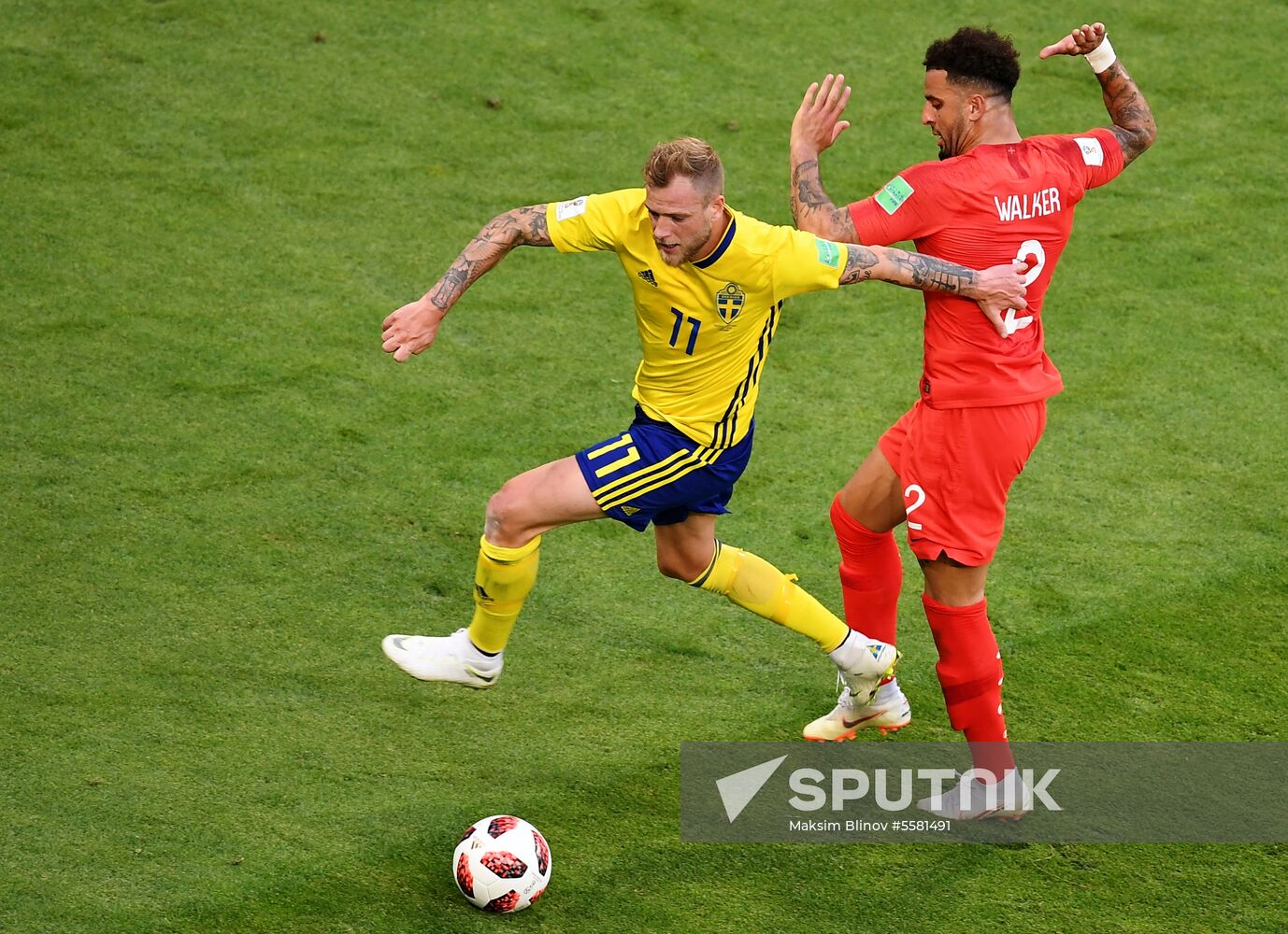 Russia World Cup Sweden - England