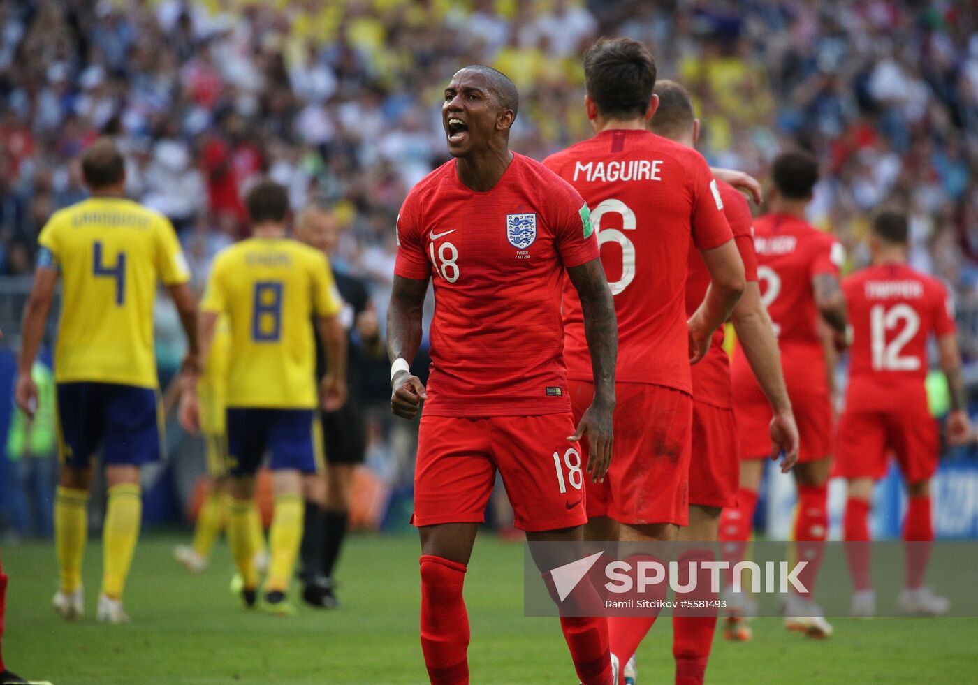 Russia World Cup Sweden - England