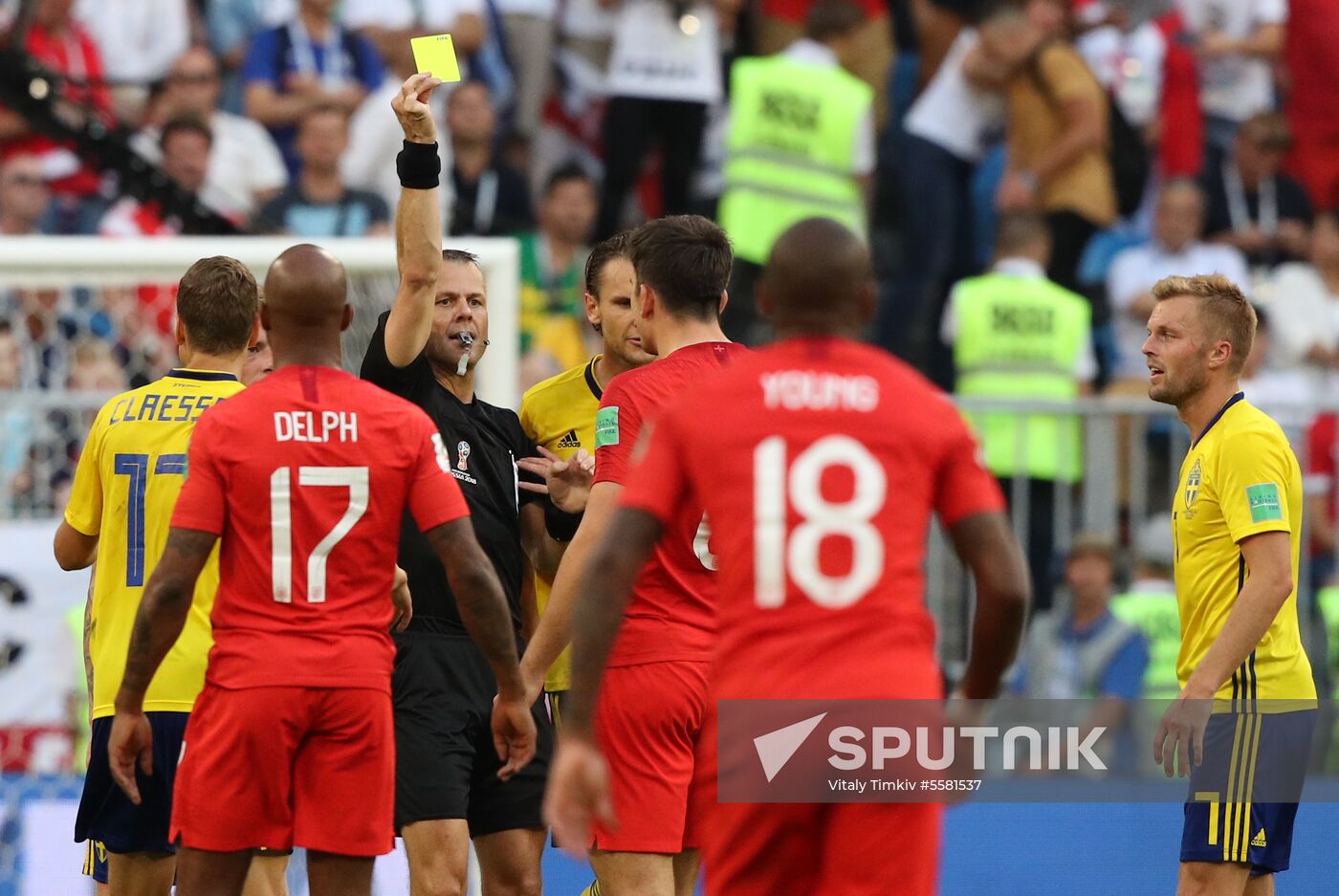 Russia World Cup Sweden - England