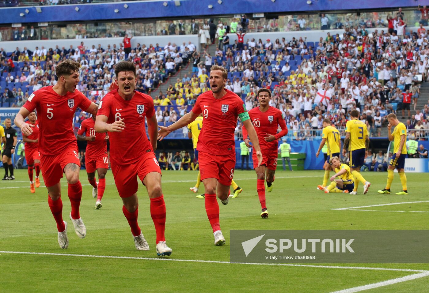 Russia World Cup Sweden - England