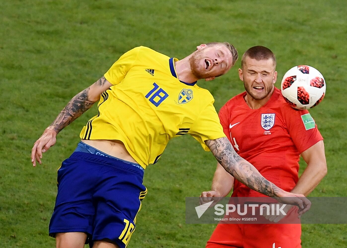 Russia World Cup Sweden - England
