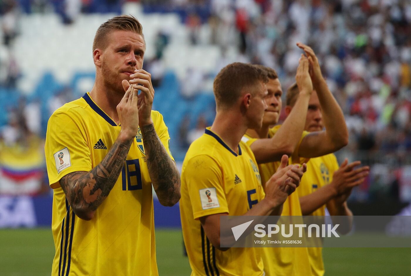 Russia World Cup Sweden - England