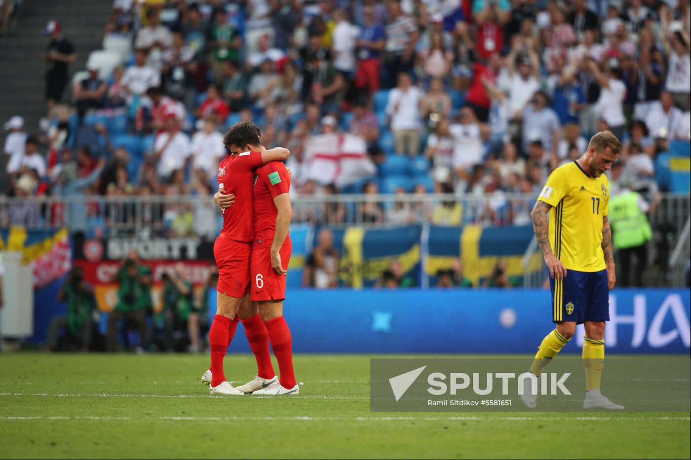 Russia World Cup Sweden - England