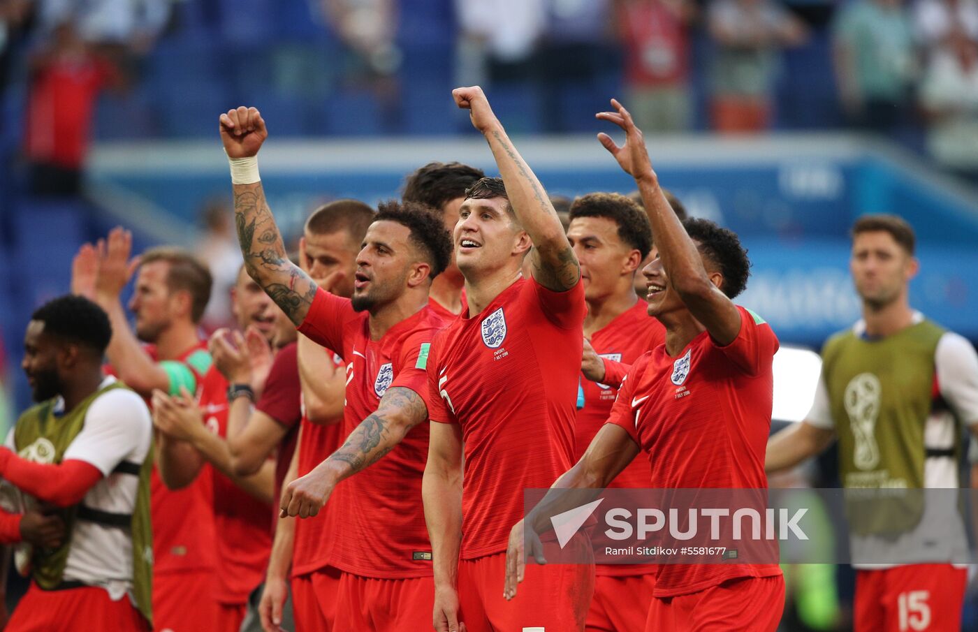 Russia World Cup Sweden - England