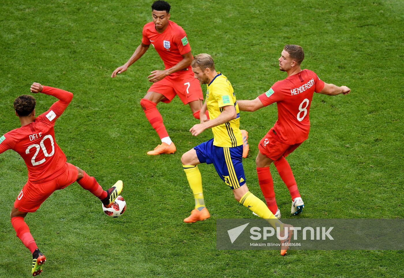 Russia World Cup Sweden - England