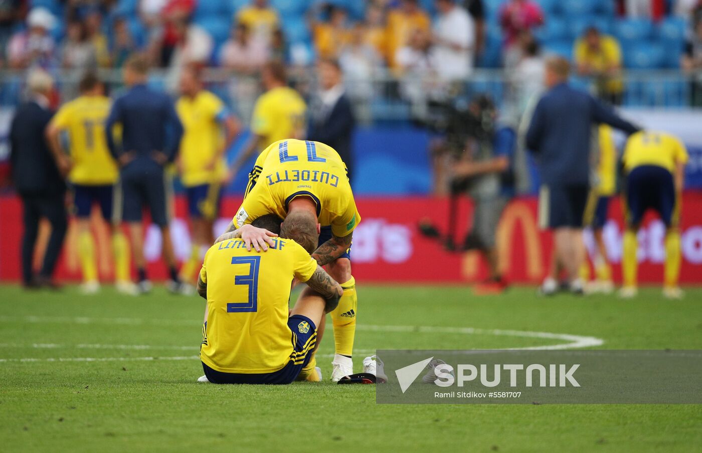 Russia World Cup Sweden - England