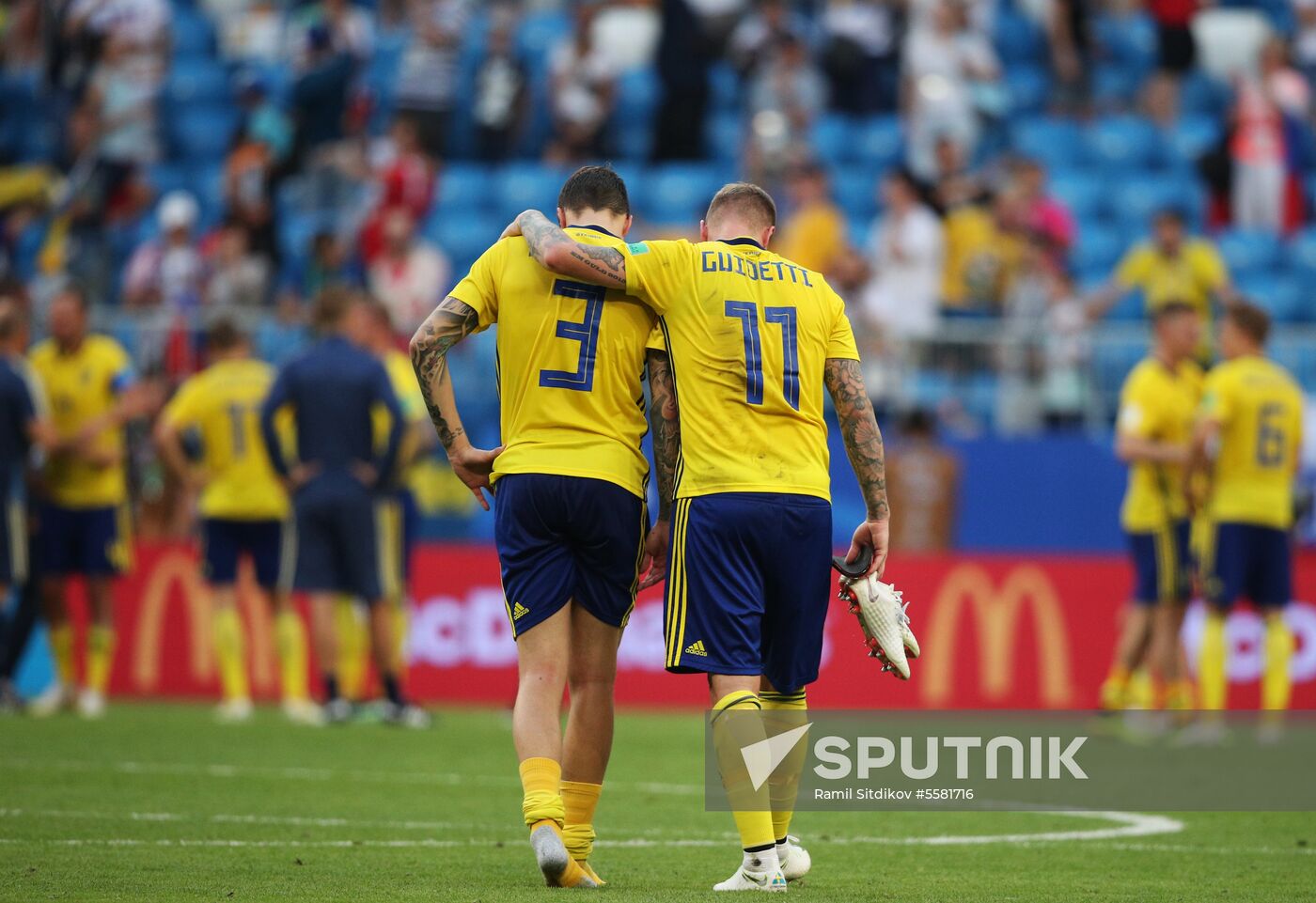 Russia World Cup Sweden - England