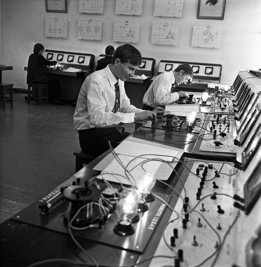 Frunze technical school students