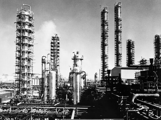 Petrochemical complex in Hungary