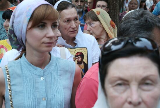 Monument to Peter and Fevronia unveiled in Crimea