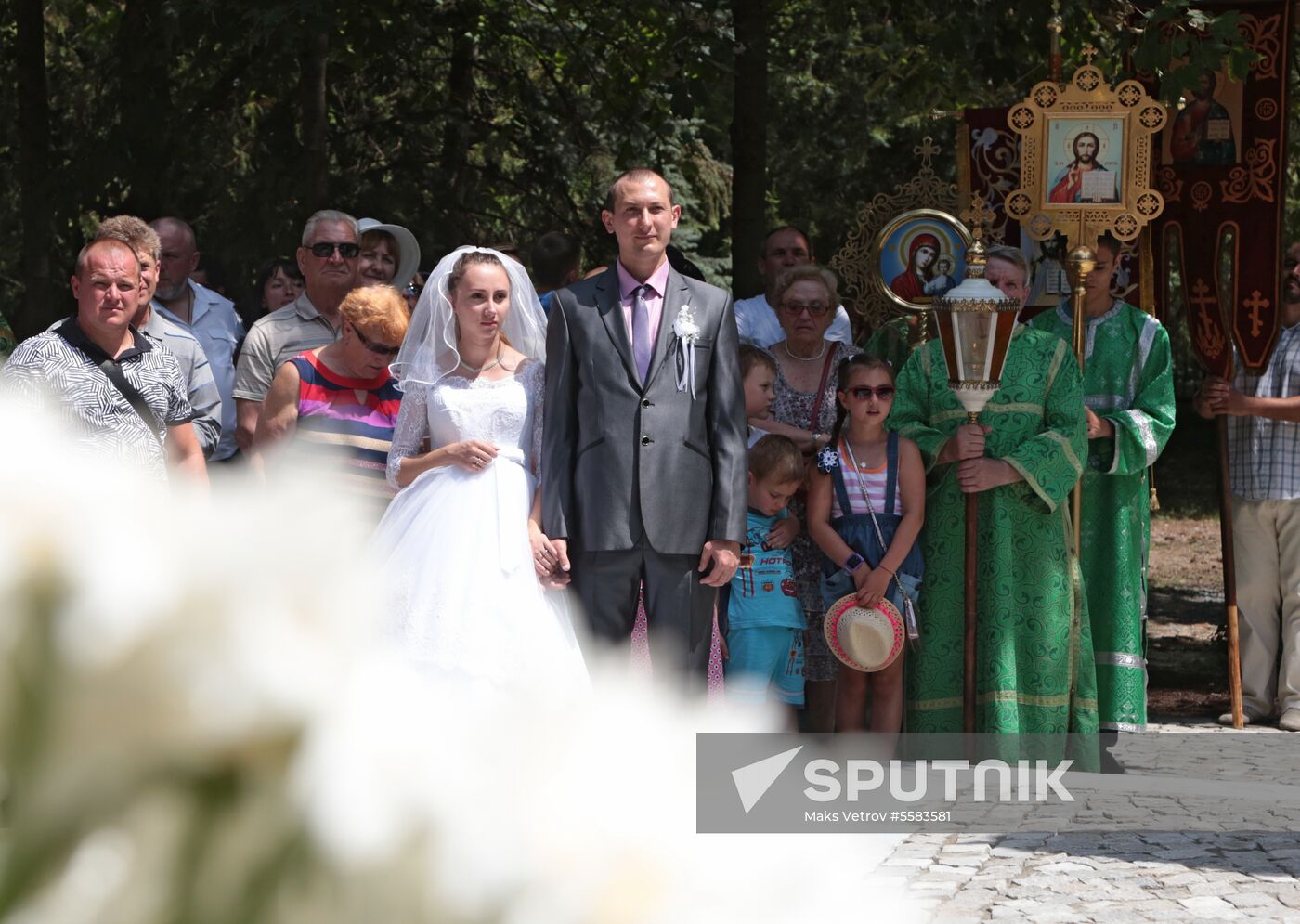 Monument to Peter and Fevronia unveiled in Crimea