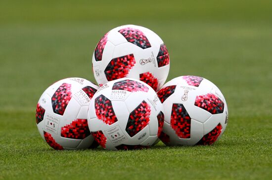 Russia World Cup Belgium Training