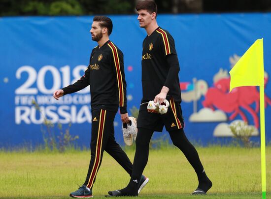Russia World Cup Belgium Training