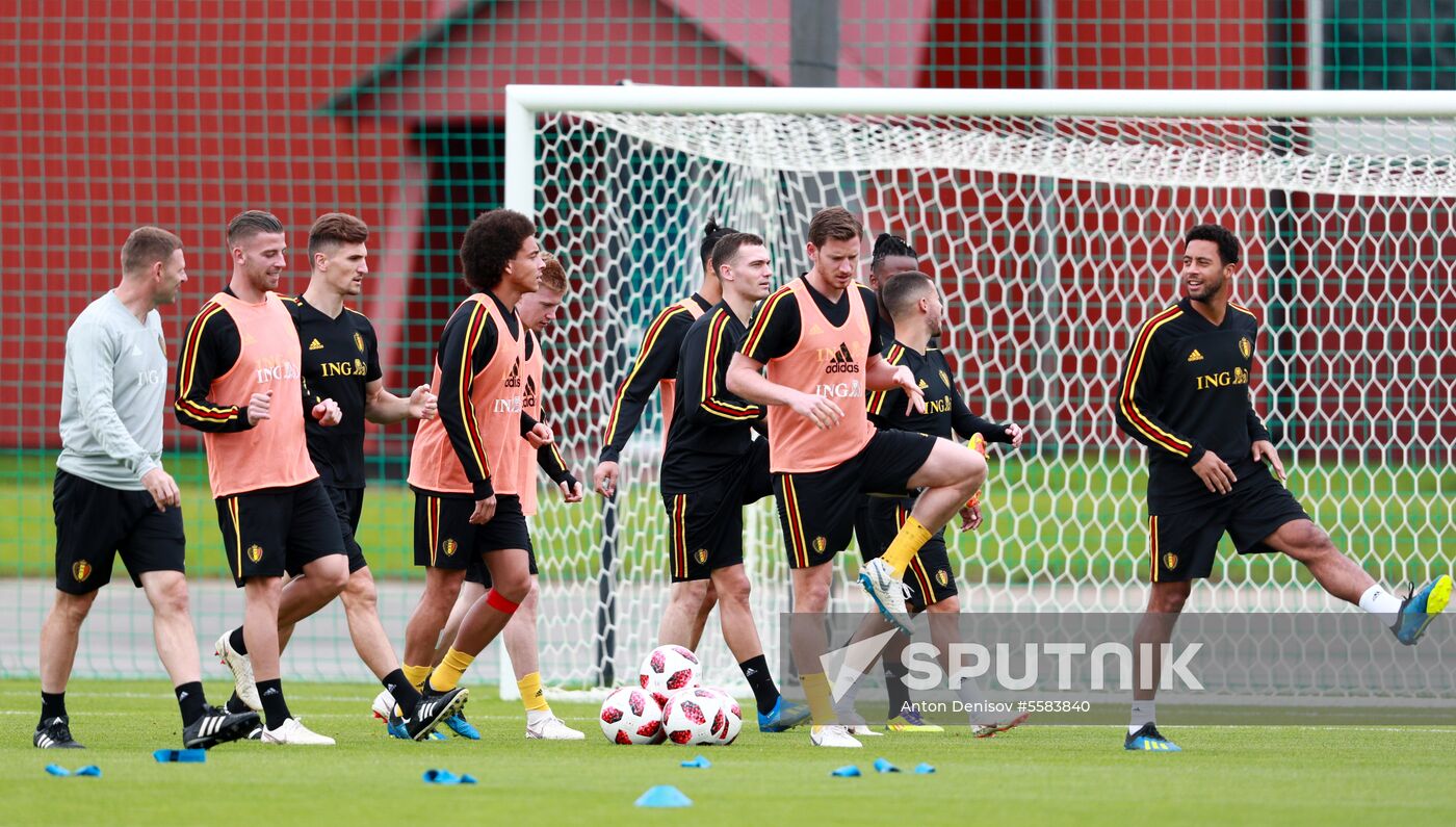 Russia World Cup Belgium Training