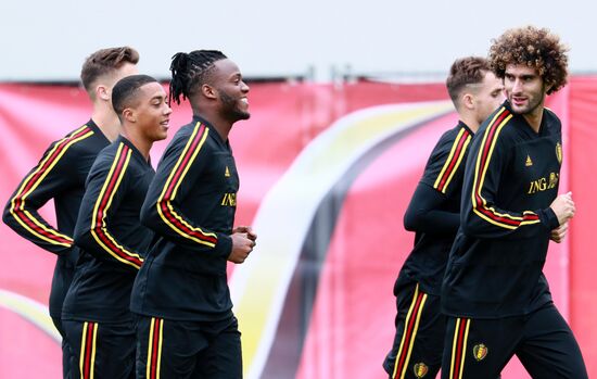 Russia World Cup Belgium Training
