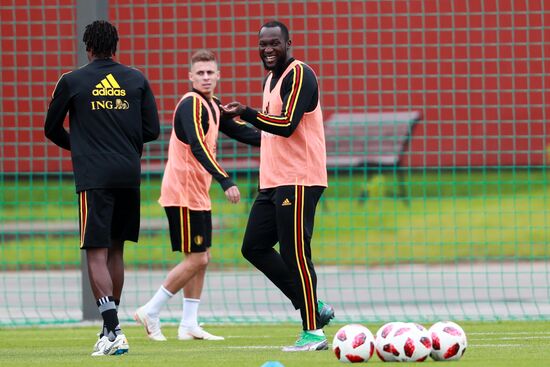 Russia World Cup Belgium Training