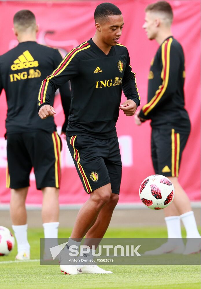 Russia World Cup Belgium Training