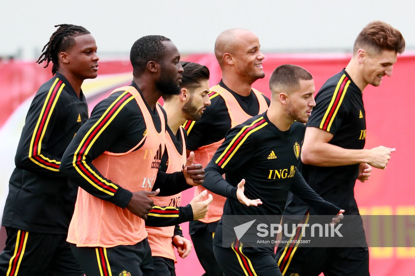 Russia World Cup Belgium Training