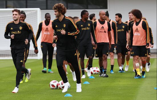 Russia World Cup Belgium Training
