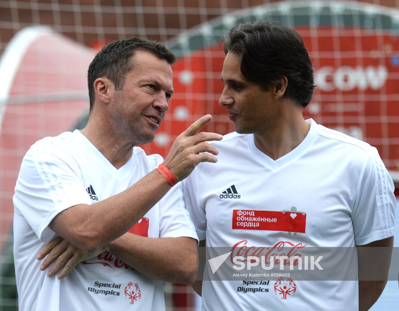 Unified all-star football match on Red Square