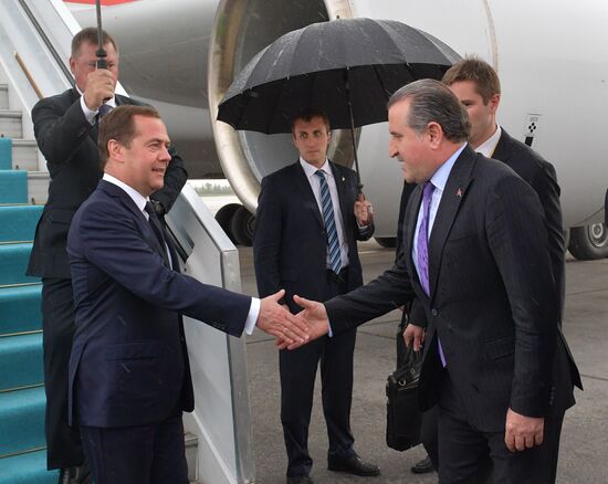 Prime Minister Dmitry Medvedev visits Turkey to take part in Recep Erdogan's inauguration