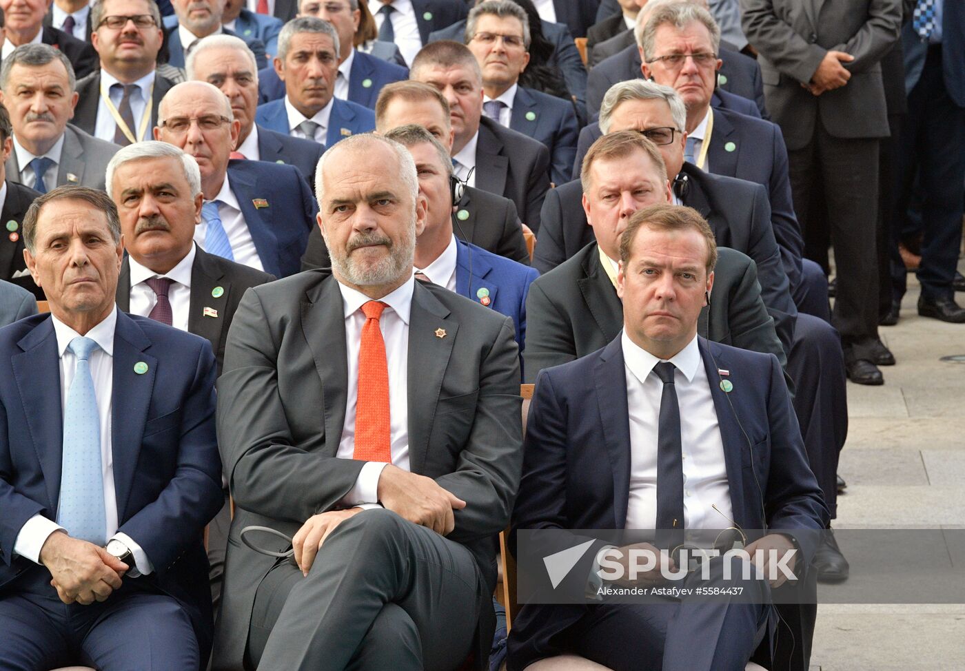 Prime Minister Dmitry Medvedev visits Turkey to take part in Recep Erdogan's inauguration