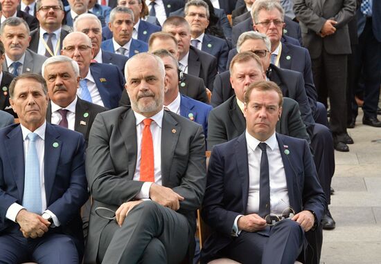 Prime Minister Dmitry Medvedev visits Turkey to take part in Recep Erdogan's inauguration