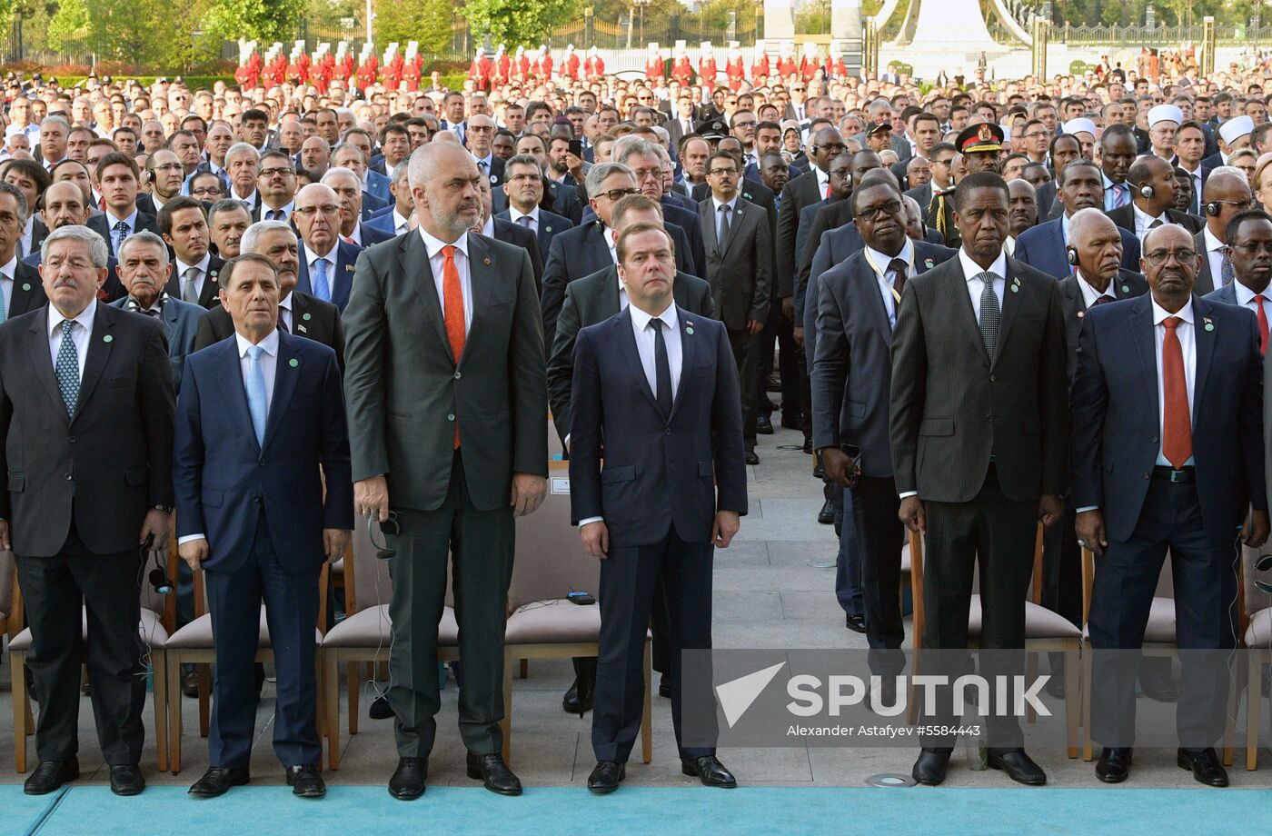 Prime Minister Dmitry Medvedev visits Turkey to take part in Recep Erdogan's inauguration