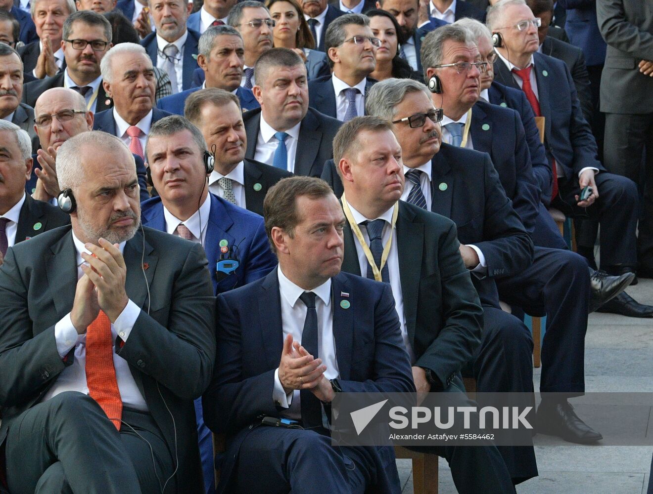 Prime Minister Dmitry Medvedev visits Turkey to take part in Recep Erdogan's inauguration