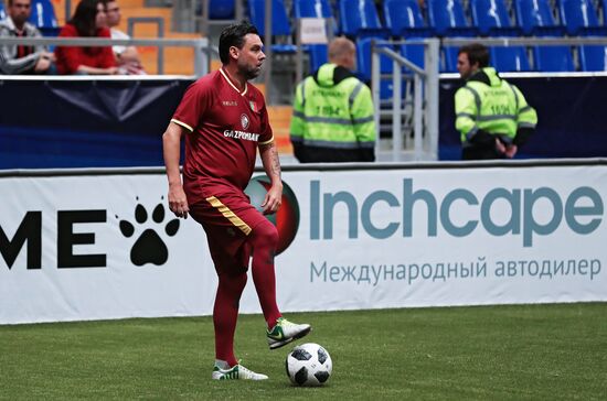 Football. 2018 Legends Super Cup. Day one