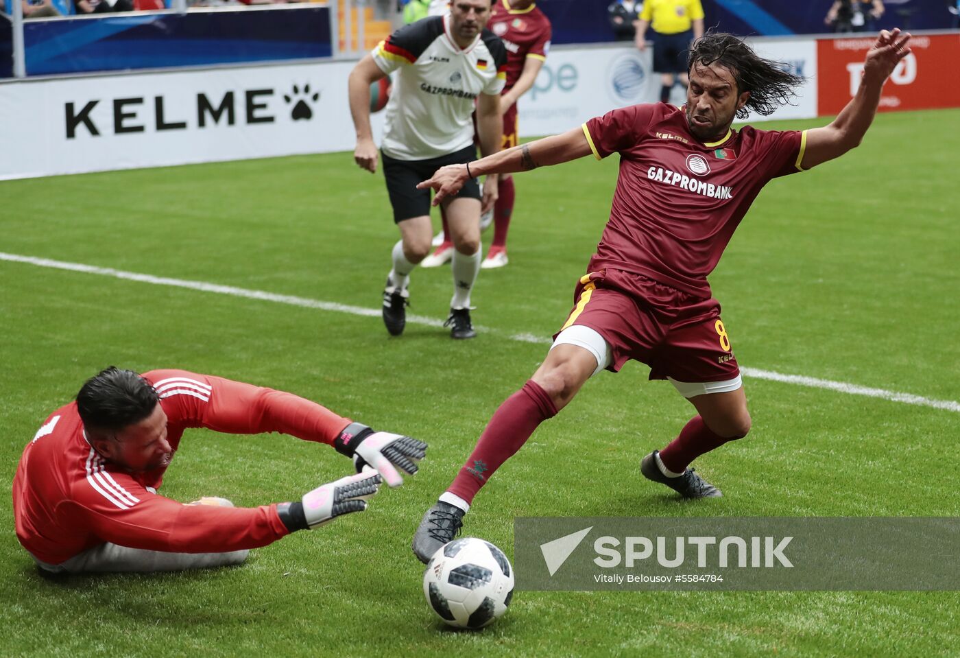 Football. 2018 Legends Super Cup. Day one